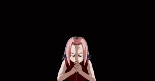Sakura (aus Naruto) ist wütend