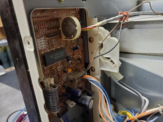 The logic board.
