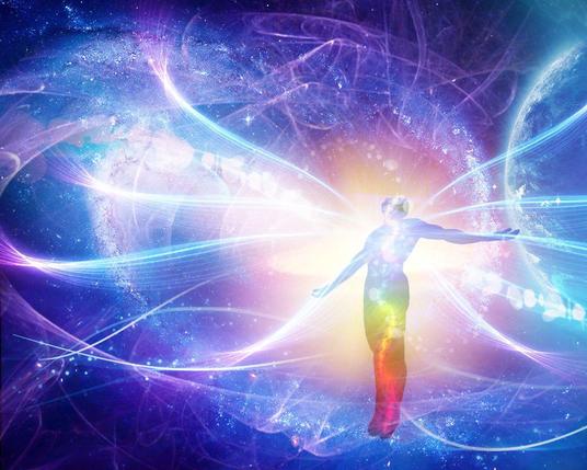 Astral Body of man whose mind has transcended reality itself