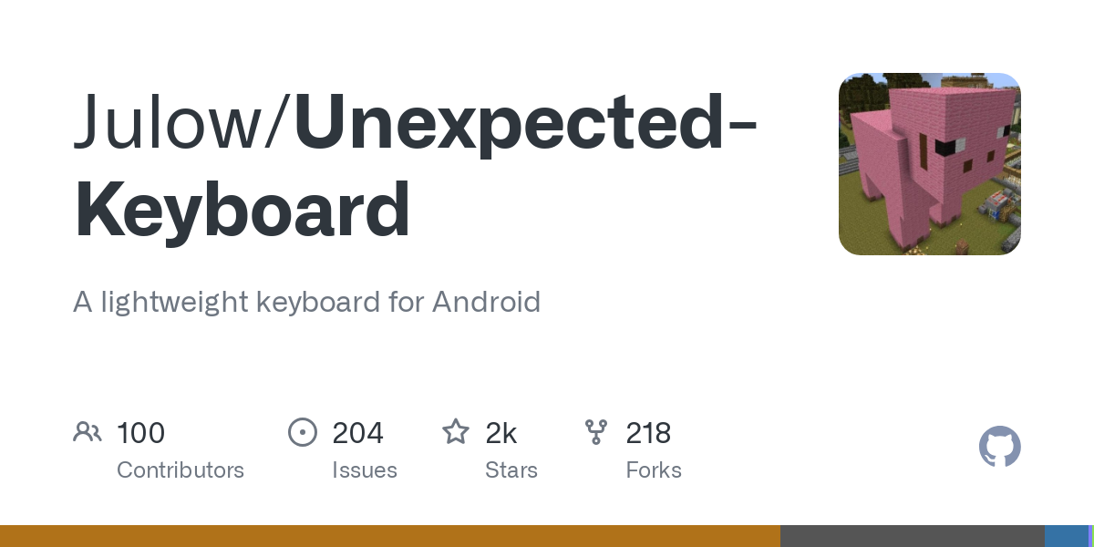 A lightweight keyboard for Android. Contribute to Julow/Unexpected-Keyboard development by creating an account on GitHub.