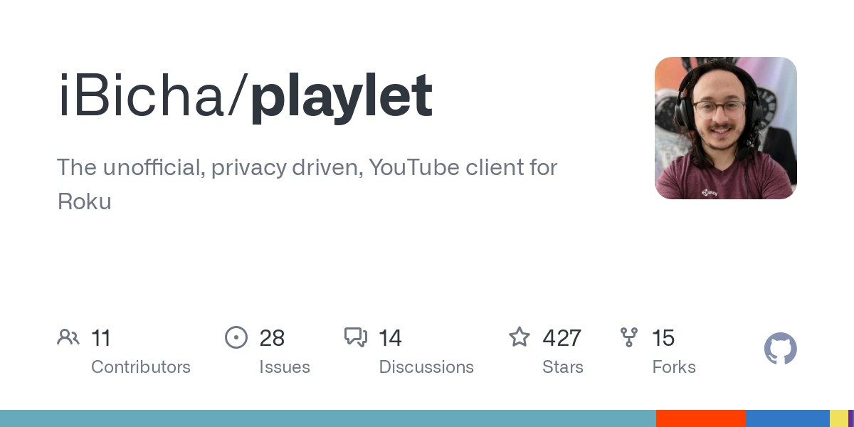 The unofficial, privacy driven, YouTube client for Roku - iBicha/playlet