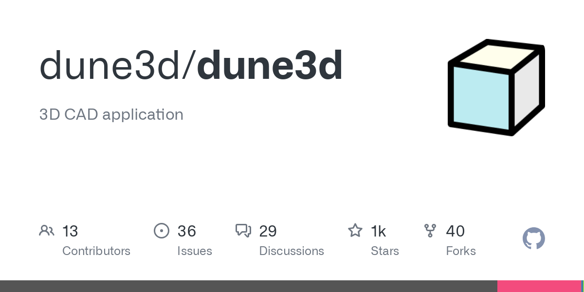 3D CAD application. Contribute to dune3d/dune3d development by creating an account on GitHub. 3D CAD application. Contribute to dune3d/dune3d development by creating an account on GitHub.
