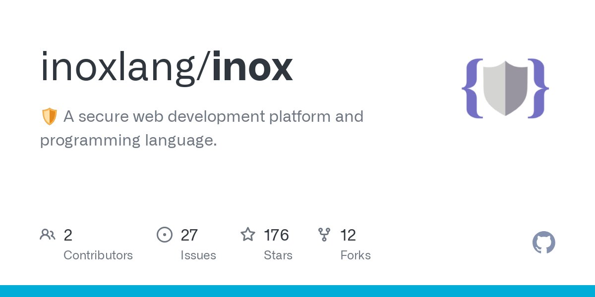 🛡️ A secure web development platform and programming language. - inoxlang/inox