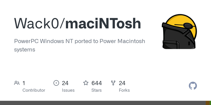 PowerPC Windows NT ported to Power Macintosh systems - Wack0/maciNTosh