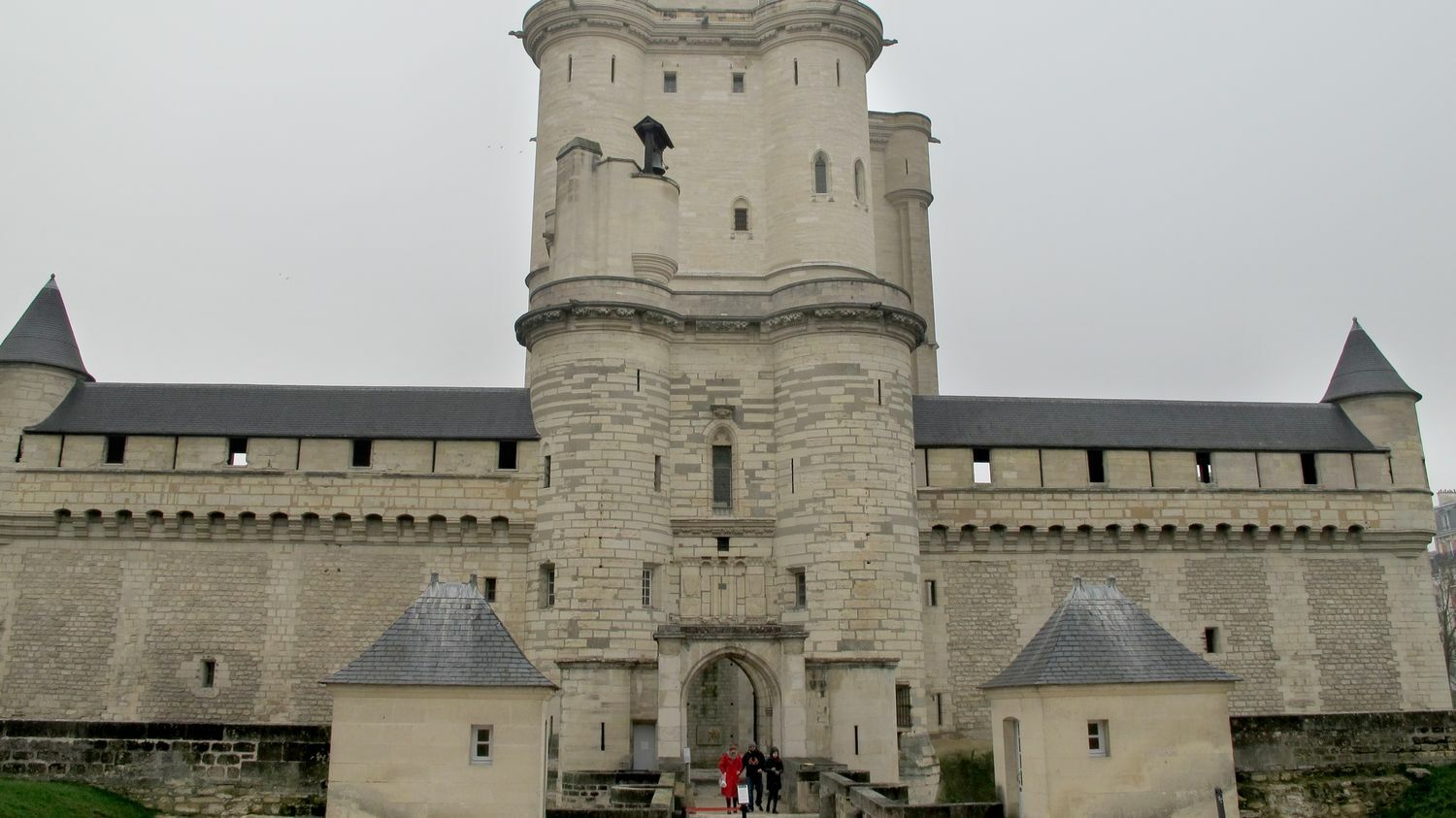La porte d'entrée centrale du château de Vincennes, le 27 janvier 2018 (photo d'illustration).