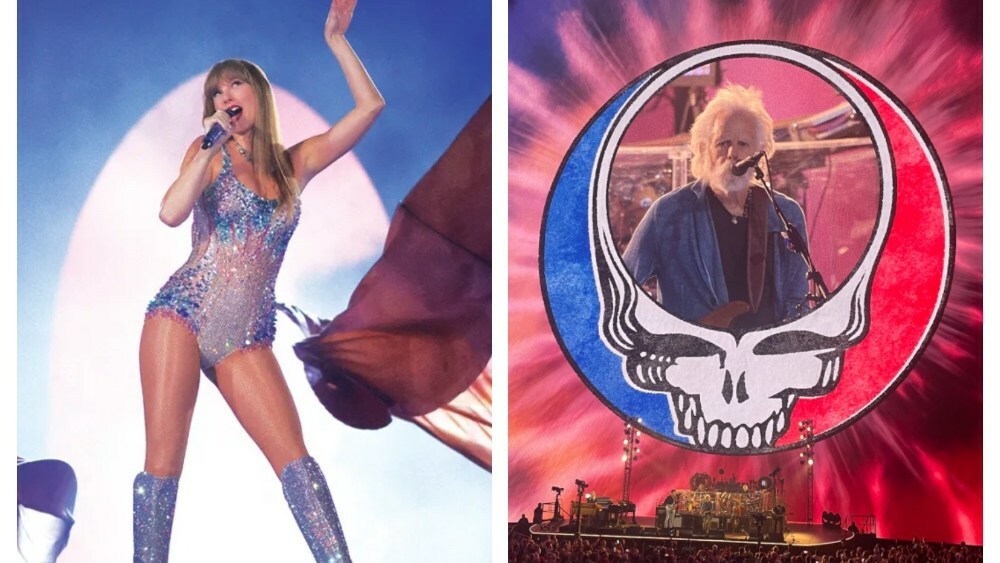 Taylor Swift on the Eras Tour and Dead & Company at Sphere in Las Vegas
