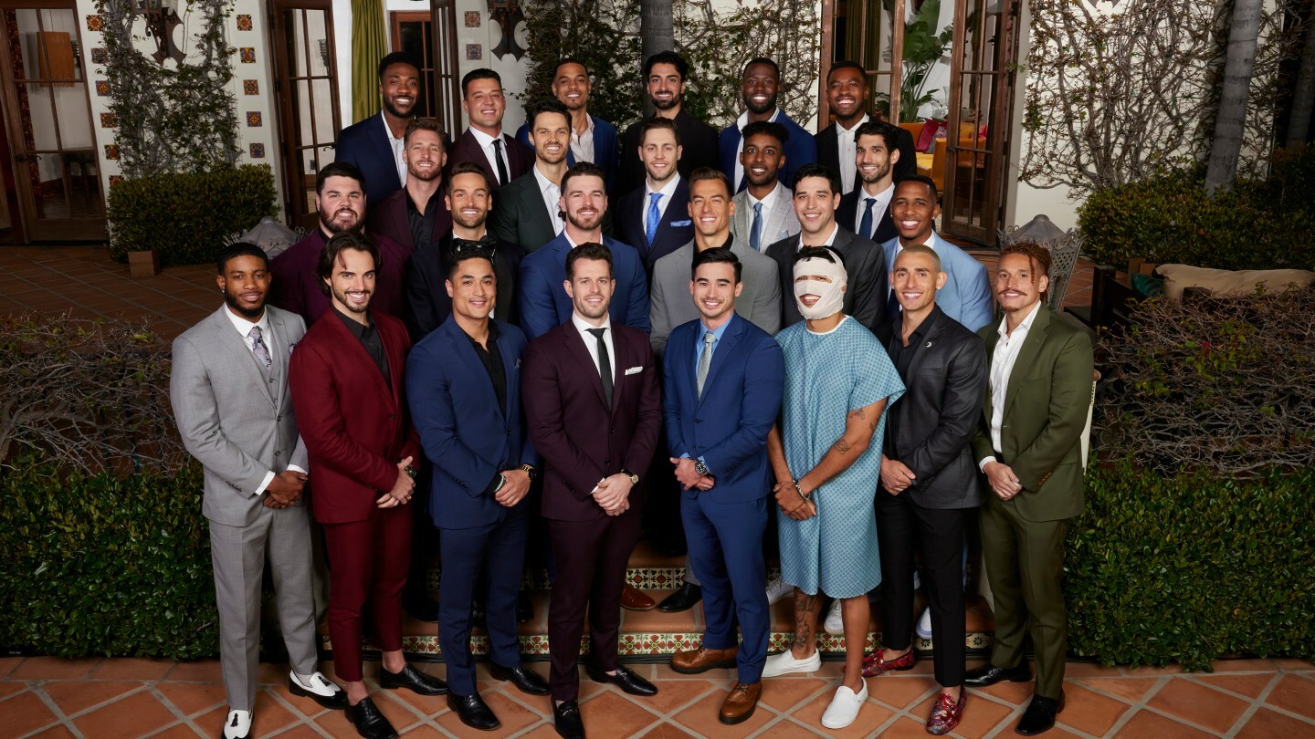 The cast of Jenn Tran's season of 'The Bachelorette.'