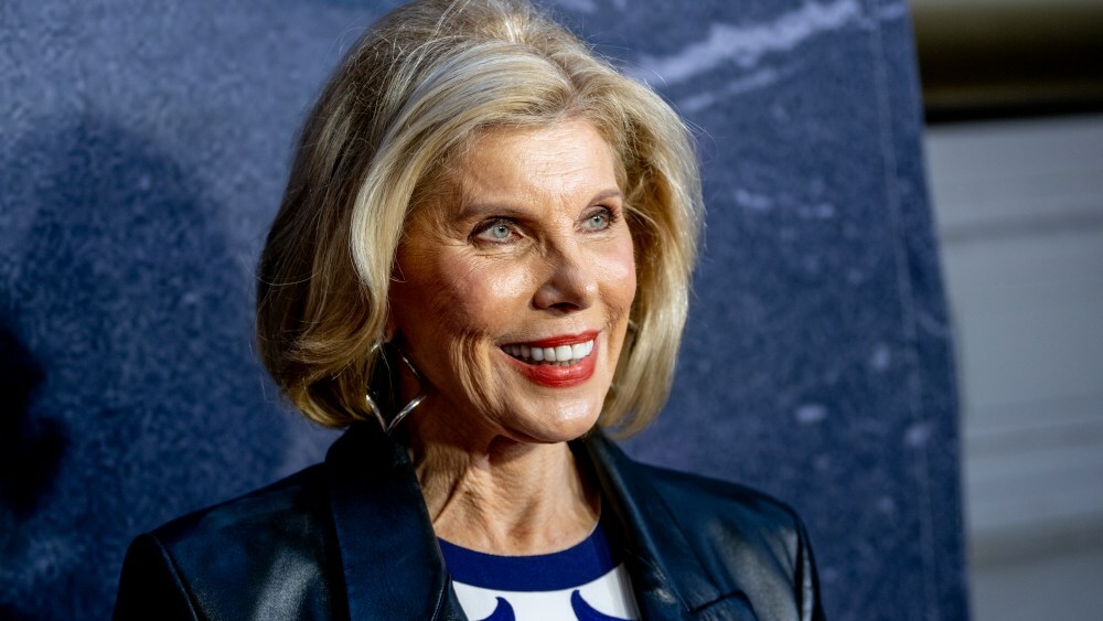 NEW YORK, NEW YORK - OCTOBER 02: Christine Baranski attends the "Leopoldstadt" Broadway opening night at Longacre Theatre on October 02, 2022 in New York City. (Photo by Roy Rochlin/Getty Images)