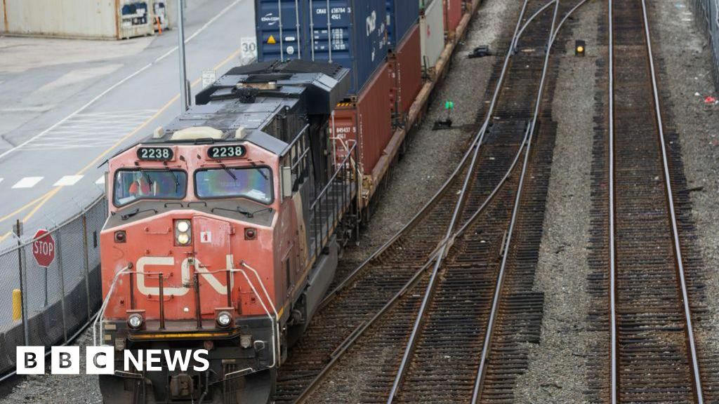 A CN train