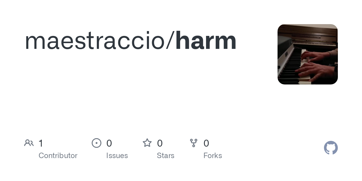 Contribute to maestraccio/harm development by creating an account on GitHub.