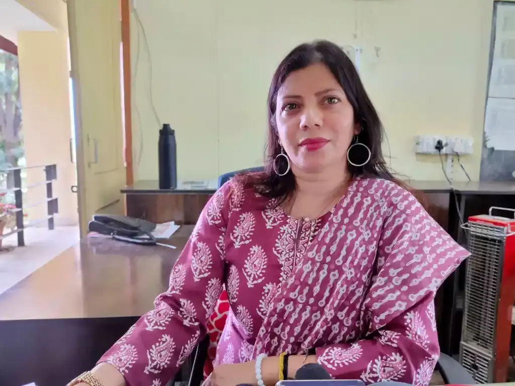 District Kangra Coordinator Dimple.