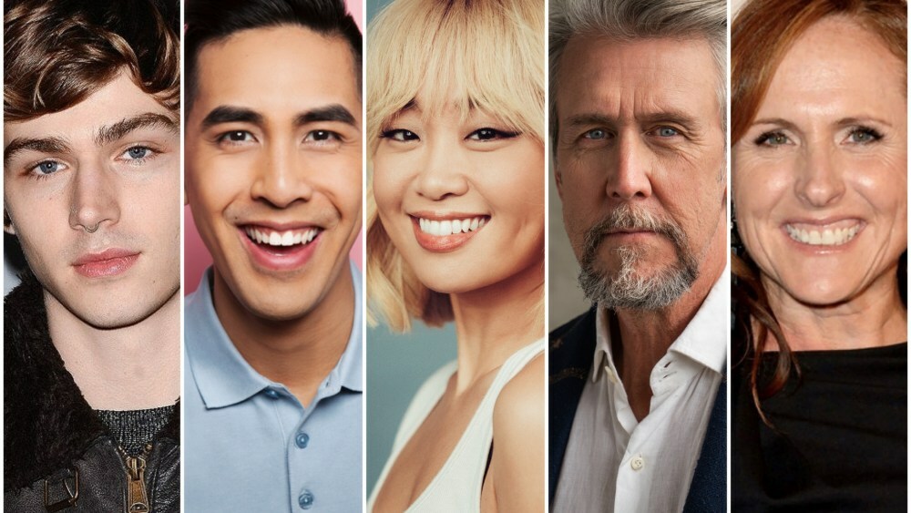 Miles Heizer, Tommy Do, Alice Lee, Alan Ruck and Molly Shannon