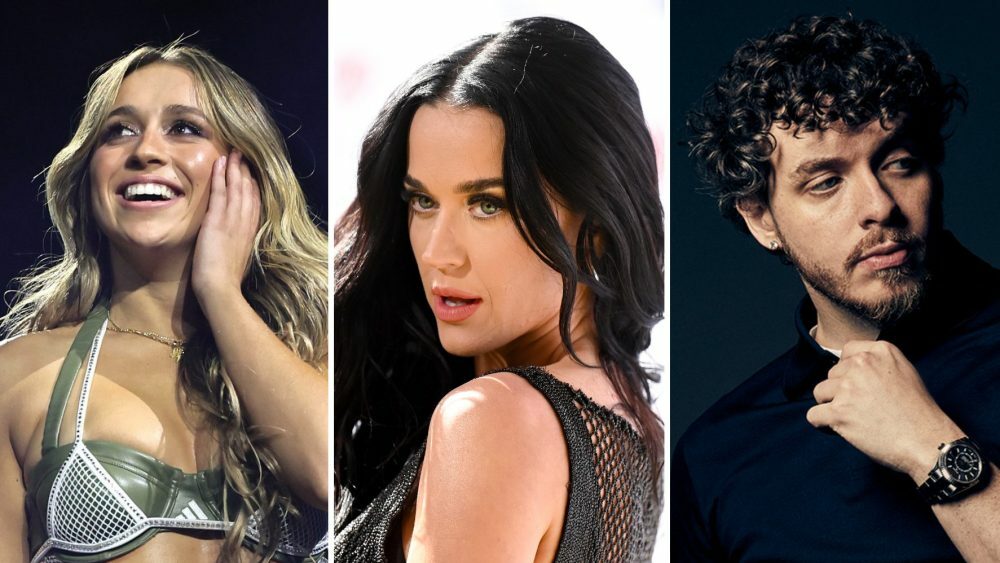 Tate McRae, Katy Perry, Jack Harlow