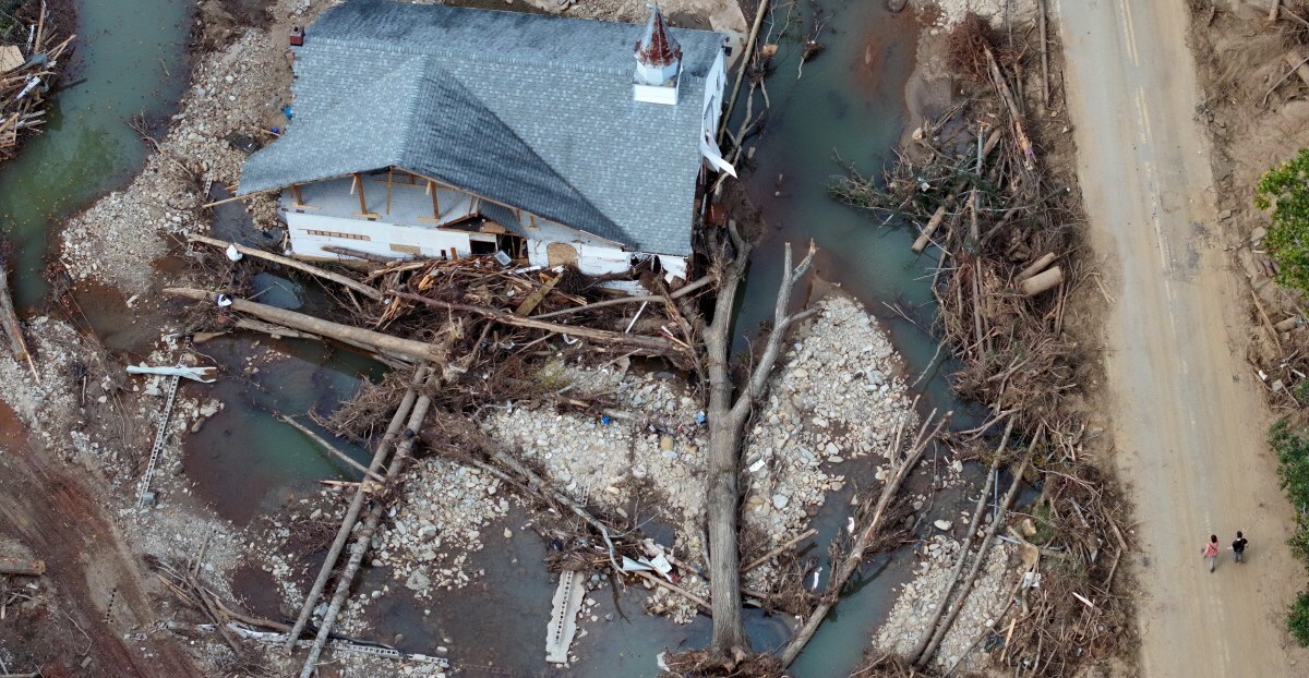 Storm Helene Causes Massive Flooding Across Swath Of Western North Carolina