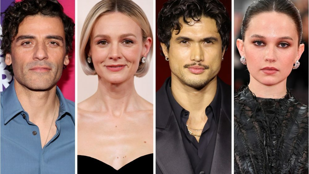 OSCAR ISAAC, CAREY MULLIGAN, CHARLES MELTON AND CAILEE SPAENY