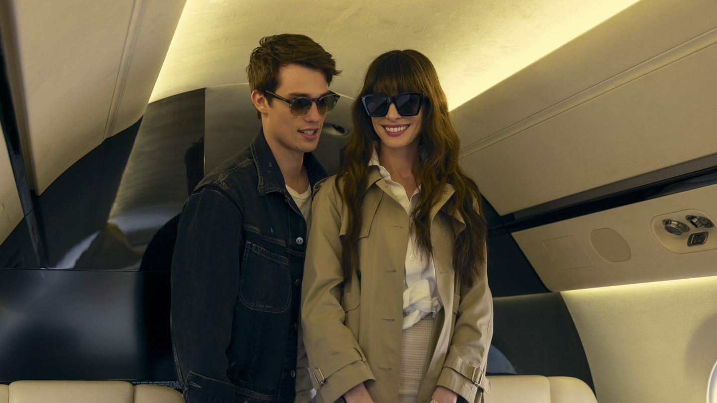 Nicholas Galitzine and Anne Hathaway in 'The Idea of You'.