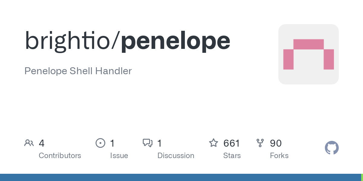 Penelope Shell Handler. Contribute to brightio/penelope development by creating an account on GitHub.