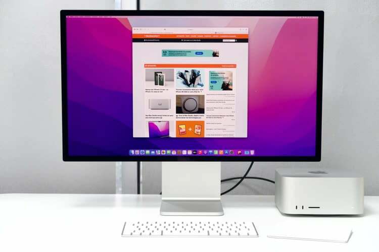 Refurb : jusqu'à -370 € sur l'Apple Studio Display 5K pour Mac mini ou MacBook