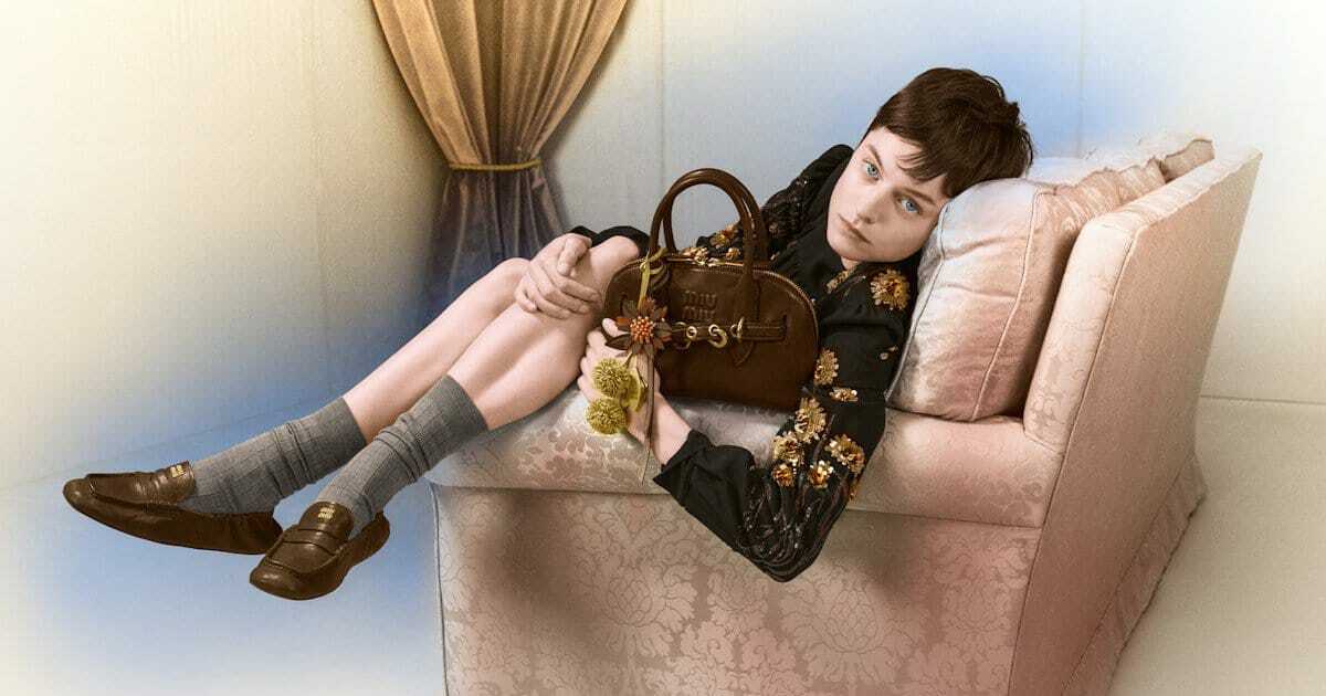 Emma Corrin Brings Festive Flair to Miu Miu’s Holiday 2024 Campaign