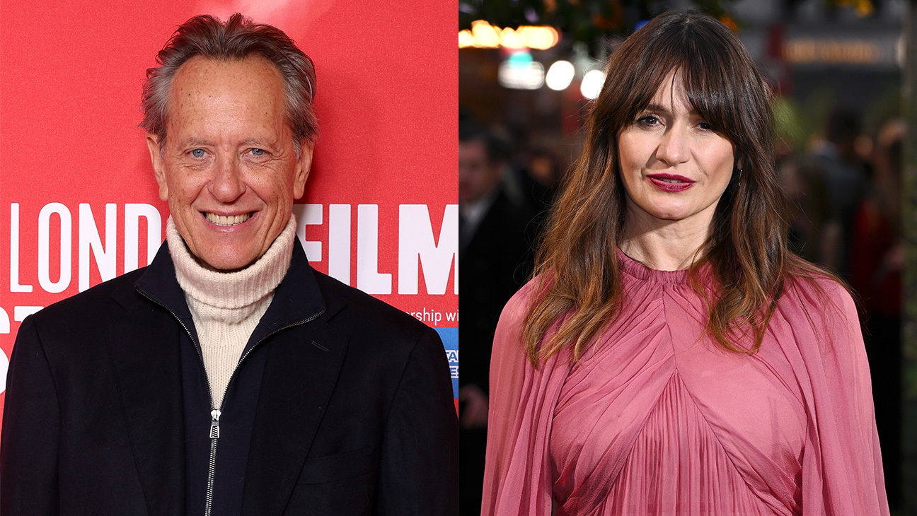 Richard E Grant and Emily Mortimer