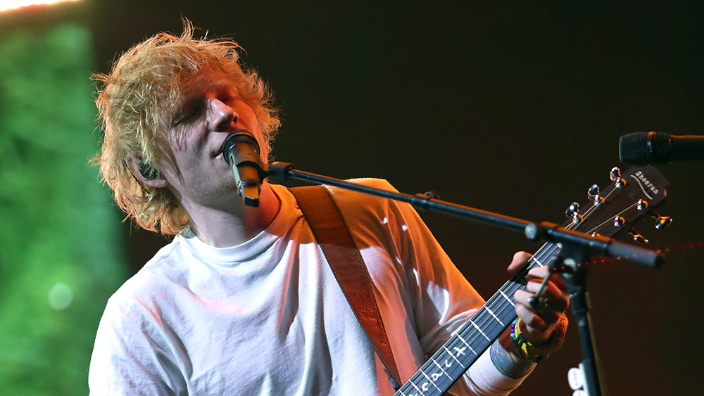 LOS ANGELES, CALIFORNIA - SEPTEMBER 21: Ed Sheeran performs at Amazon Music Live Concert Series 2023 on September 21, 2023 in Los Angeles, California. (Photo by Jerritt Clark/Getty Images for Amazon Music )