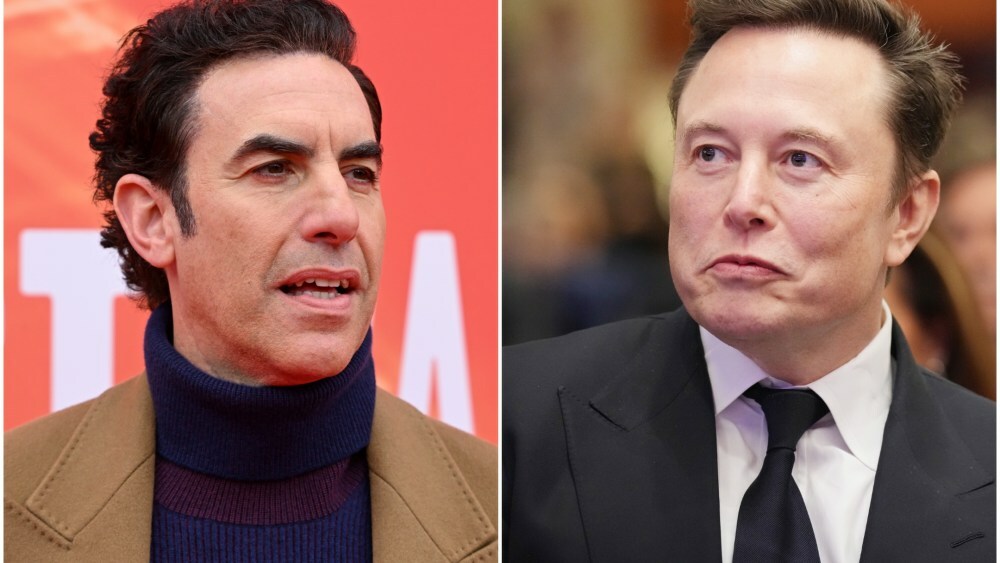 Sacha Baron Cohen - Elon Musk
