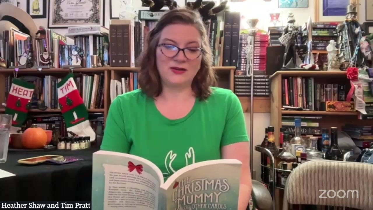 Story Hour (feat. Heather Shaw and Tim Pratt) | Heather Shaw reads "Apocalypsmas" and Tim Pratt reads "How Lovely Are Your Branches." Hosted by Daniel Marcus. CW: Apocalypse, hardboiled Santa, murder,... | By The Story Hour | Facebook