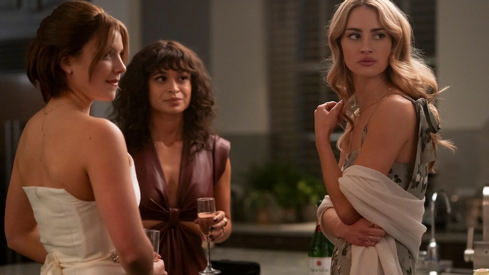 TELL ME LIES - “You Got a Reaction, Didn't You?” - Lucy’s back at Baird College for sophomore year, ready to start fresh and leave past mistakes behind her. (Disney/Josh Stringer) CATHERINE MISSAL, SONIA MENA, GRACE VAN PATTEN