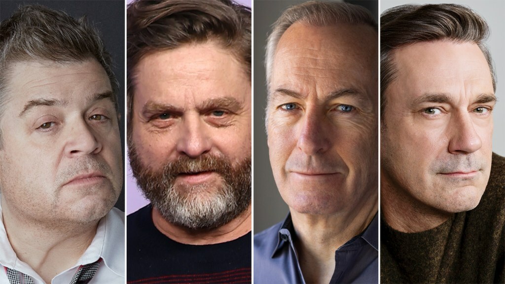 Patton Oswalt, Zach Galifianakis, Bob Odenkirk, Jon Hamm