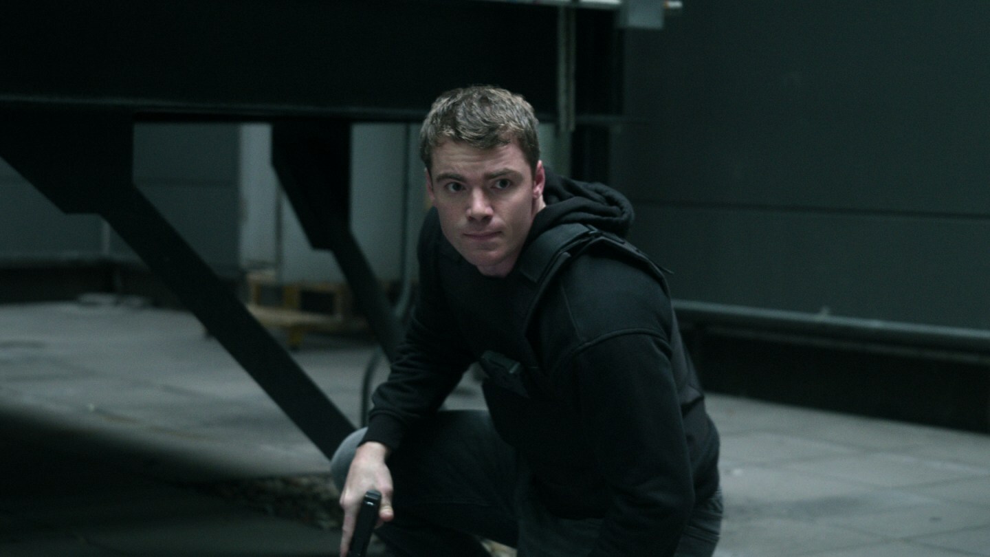 Gabriel Basso as Peter Sutherland in 'The Night Agent' season two.
