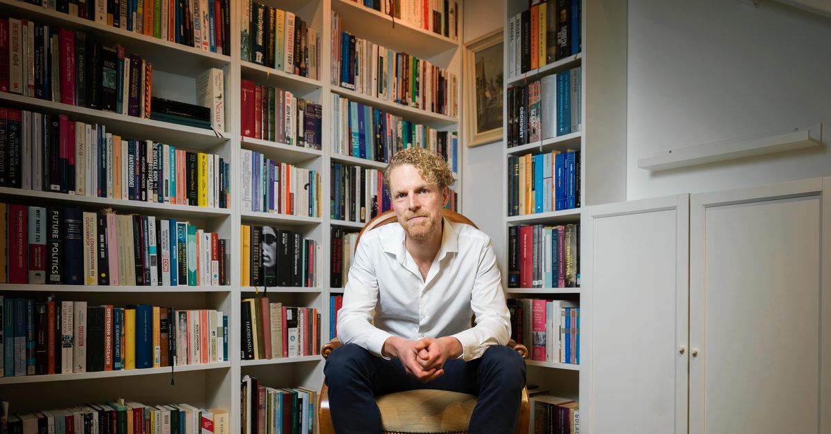 Reijer Passchier, auteur van het boek De vloek van Big Tech.  