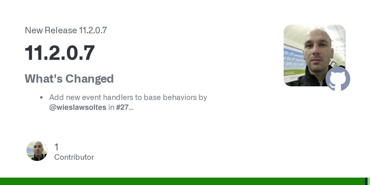 What's Changed

Add new event handlers to base behaviors by @wieslawsoltes in #27
Add new custom reactive event behaviors by @wieslawsoltes in #29
Execute trigger behaviors on initialized by @wiesl...