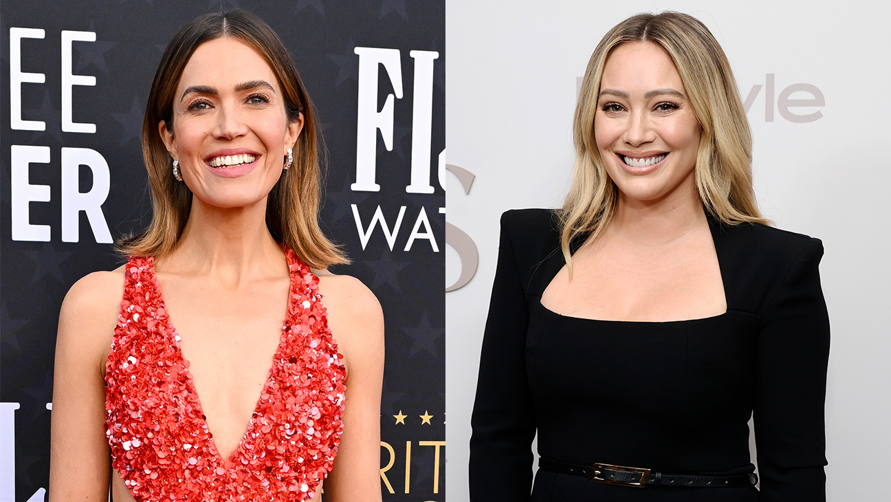Mandy Moore and Hilary Duff