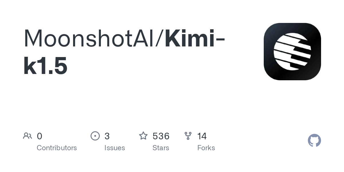 Contribute to MoonshotAI/Kimi-k1.5 development by creating an account on GitHub.