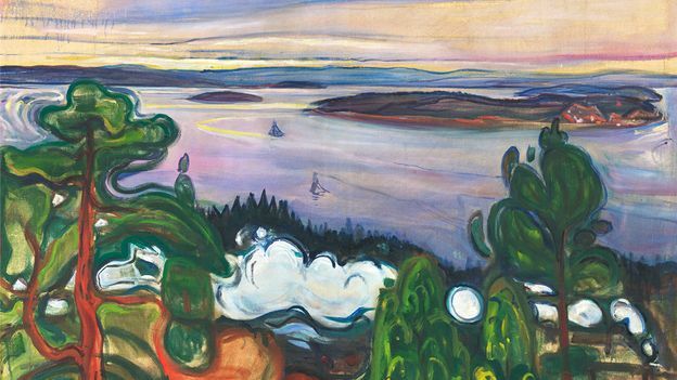 Train Smoke by Edvard Munch (1900) (Credit: Munchmuseet/ Halvor Bjorngard) Train Smoke by Edvard Munch (1900) (Credit: Munchmuseet/ Halvor Bjorngard)