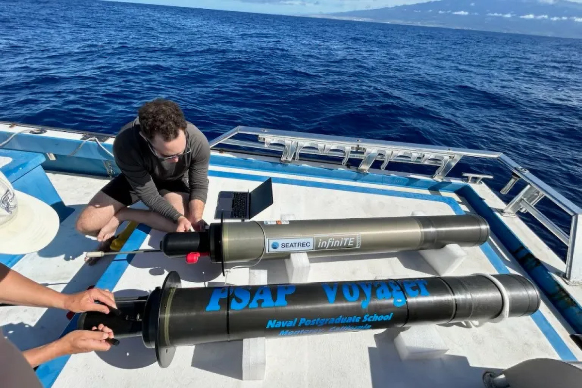 Військові США випробували підводні зонди-сканери PSAP Voyager, що живляться просто з води