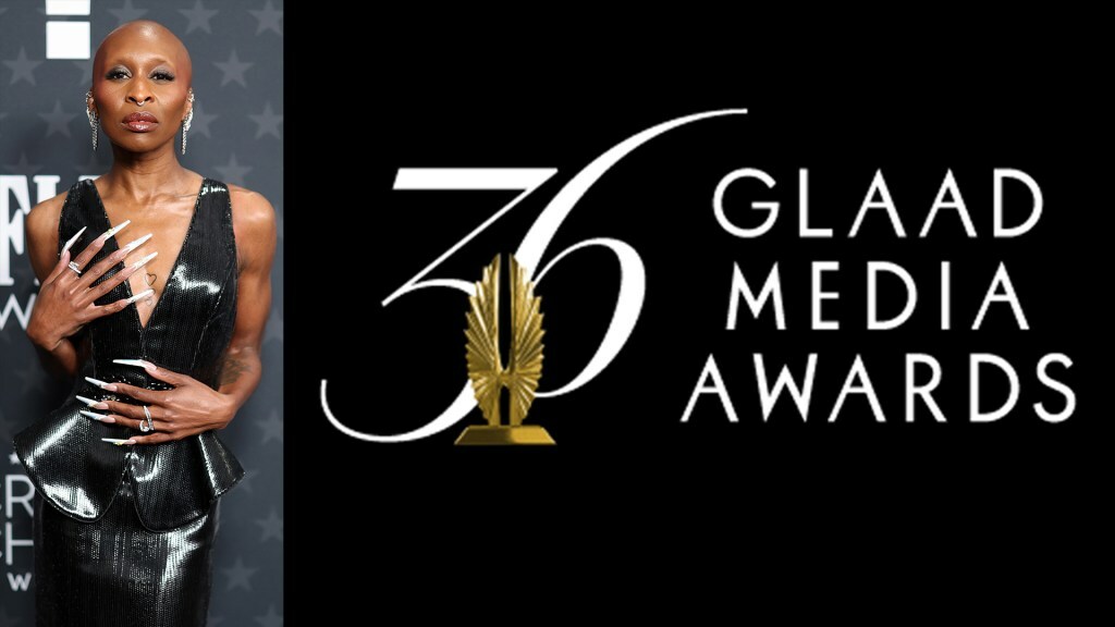 Cynthia Erivo career honor 2025 GLAAD Media Awards