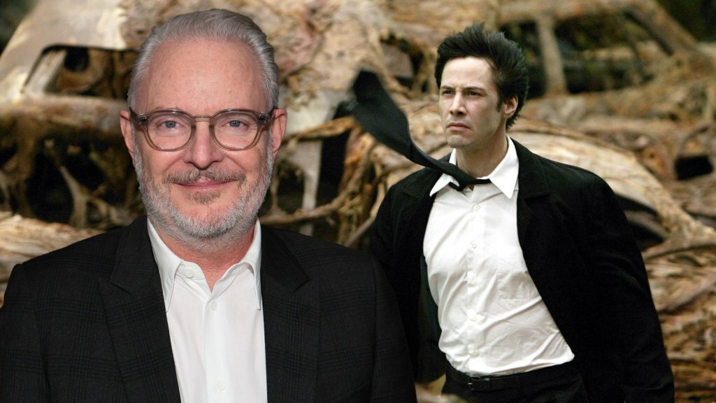 Director Francis Lawrence and 'Constantine' star Keanu Reeves