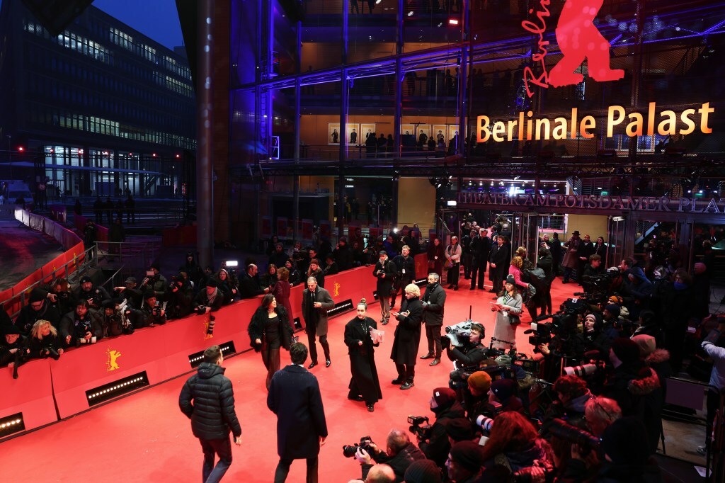 Opening ceremony red carpet during the 75th Berlin International Film Festival