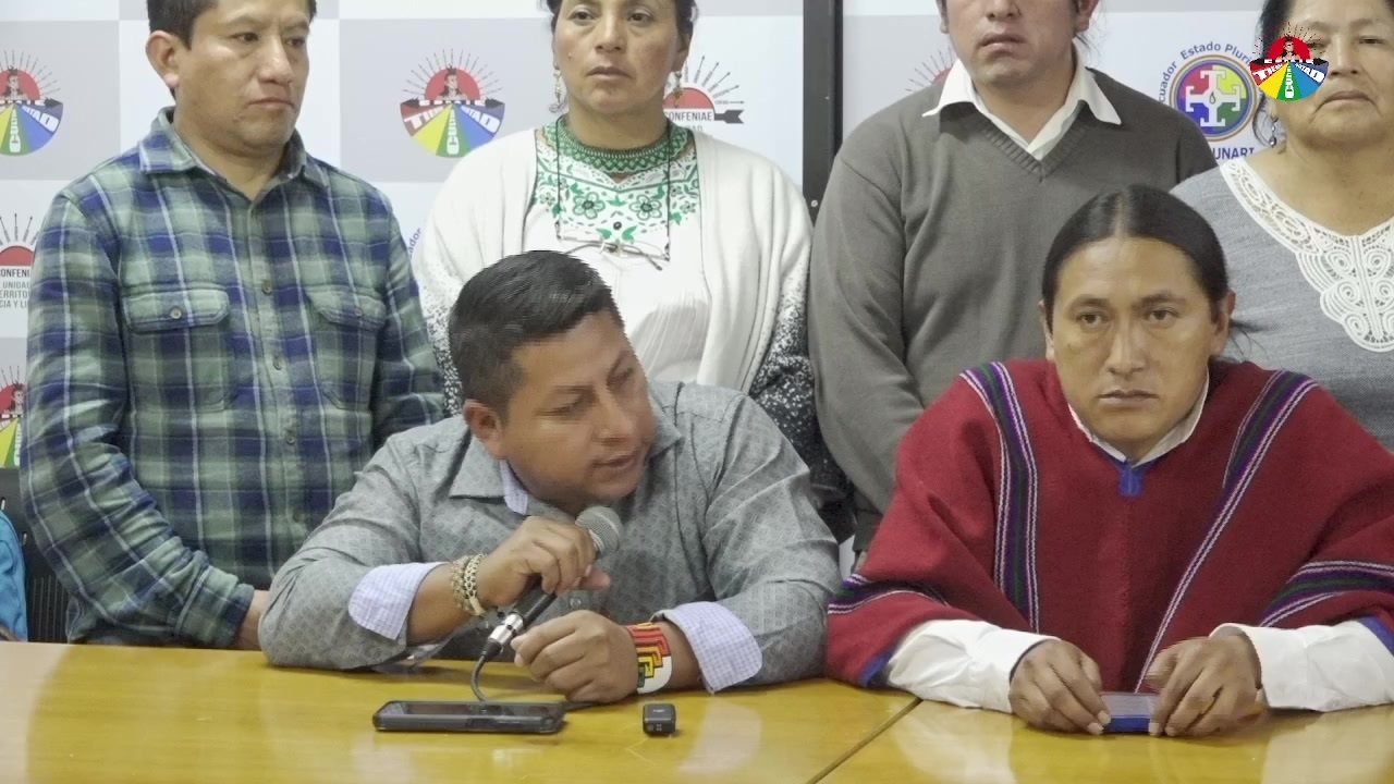 62K views · 1.6K comments | CONAIE PRONUNCIAMIENTO | ⭕ #EnVivo
Pronunciamiento del Consejo Político de la CONAIE y su estructura organizativa junto al Movimiento Pachakutik, sobre la coyuntura política... | By Conaie Ecuador | Facebook