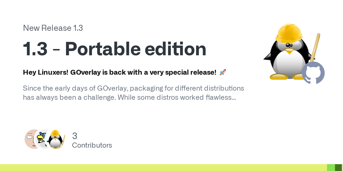Hey Linuxers! GOverlay is back with a very special release! 🚀
Since the early days of GOverlay, packaging for different distributions has always been a challenge. While some distros worked flawless...