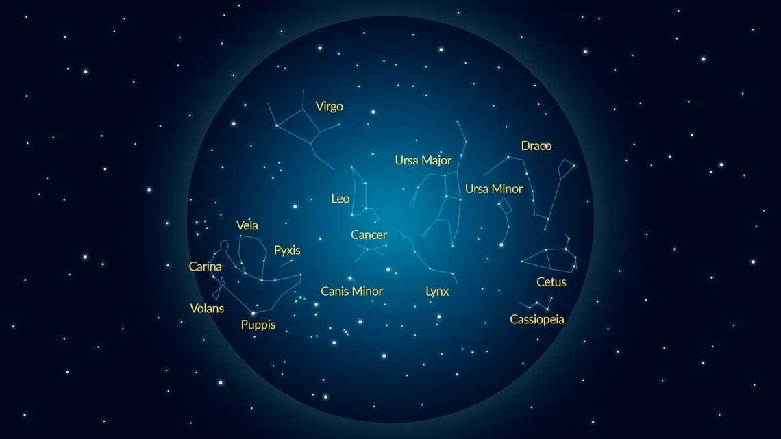 Discover the best constellations to see in March 2025! Learn when and where to find them, plus get a handy sky map for your location.

