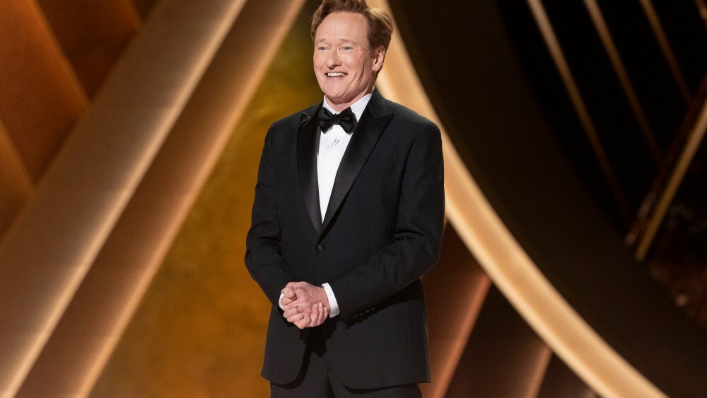 THE OSCARS¨ Ð ÒThe OscarsÓ will be held on Sunday, March 2, 2025, at the Dolby¨ Theatre at Ovation Hollywood and will air live on ABC, Hulu and broadcast outlets in more than 200 territories worldwide. (Disney/Frank Micelotta) CONAN OÕBRIEN
