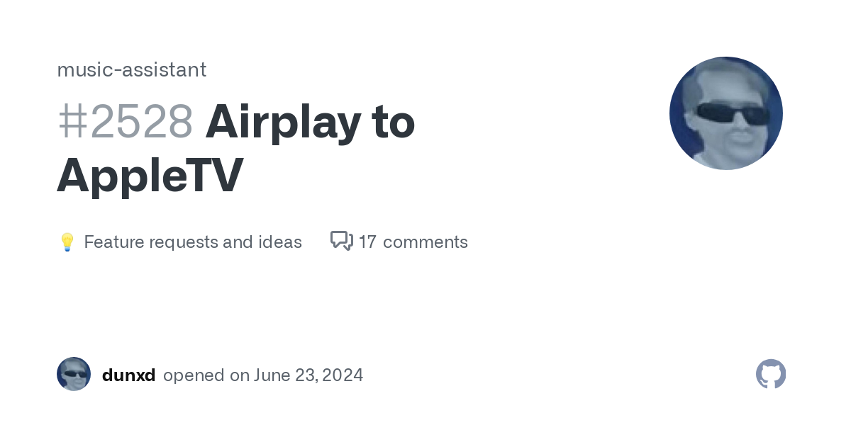 The docs say that AppleTV is not supported as an Airplay player due to the requirement for authentication, but this may be fixed if there is demand. Adding this as a feature request because I would...