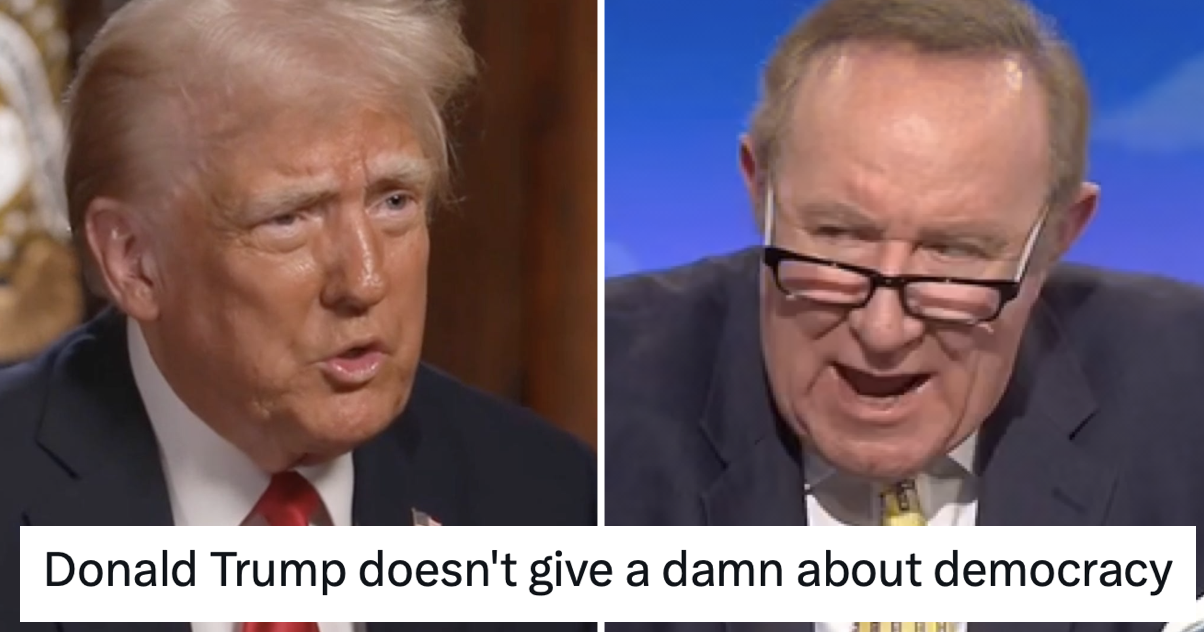 Andrew Neil’s finally changed his mind about Donald Trump and ended up owned somewhere into the next millennium
