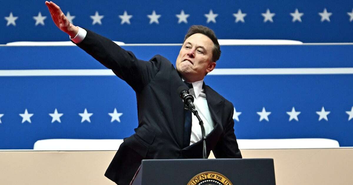 Elon Musk reposted a tweet suggesting Hitler wasn't to blame for the holocaust.