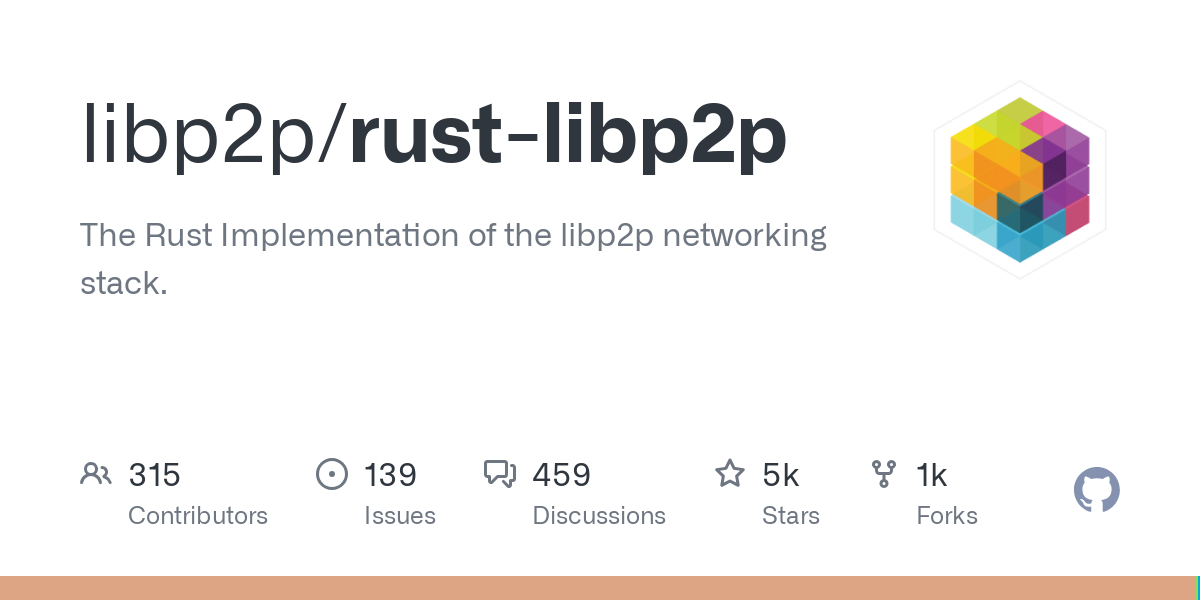 The Rust Implementation of the libp2p networking stack. - Issues · libp2p/rust-libp2p The Rust Implementation of the libp2p networking stack. - Issues · libp2p/rust-libp2p
