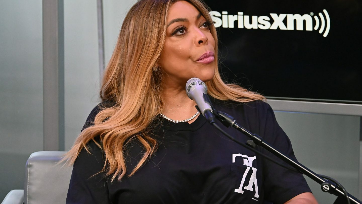 Wendy Williams makes appearance at SiriusXM Town Hall on Karen Hunter's show.
