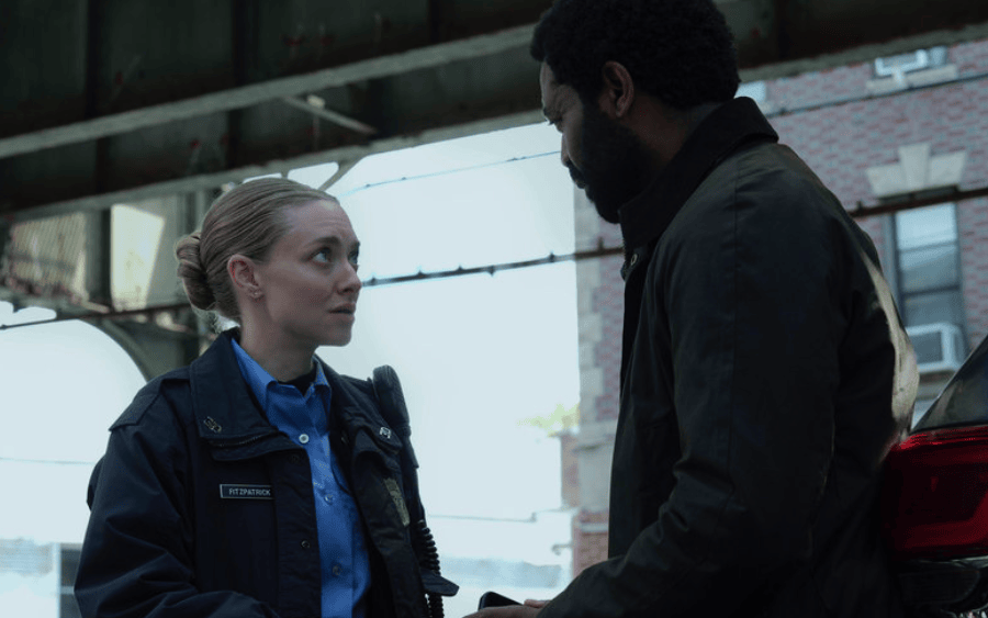 From left to right: Amanda Seyfried and Nicholas Pinnock in "Long Bright River."