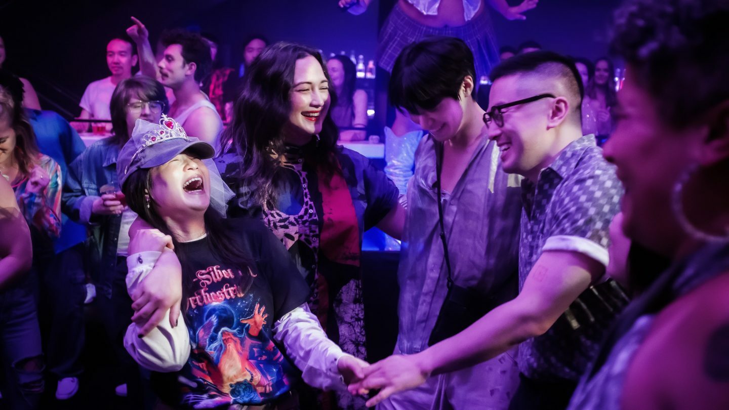 Kelly Marie Tran, Lily Gladstone, Han Gi-Chan and Bowen Yang star in ‘The Wedding Banquet.’